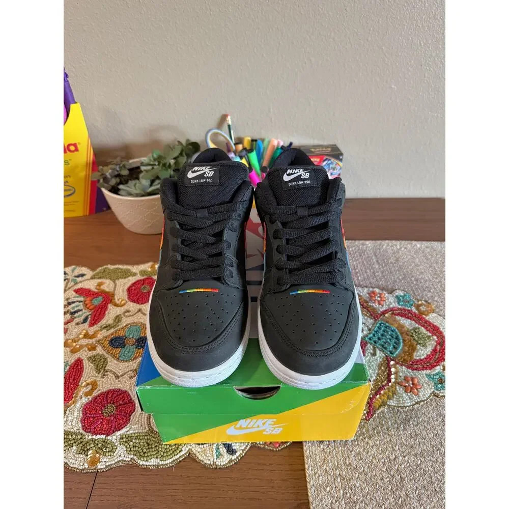 Nike SB Dunk Low Polaroid Black White Multicolor Sandy Bodecker Atlas DH7722 001